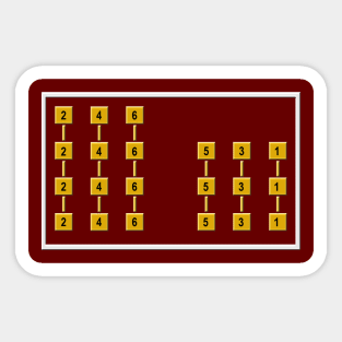 Elevator Seating Chart Sticker